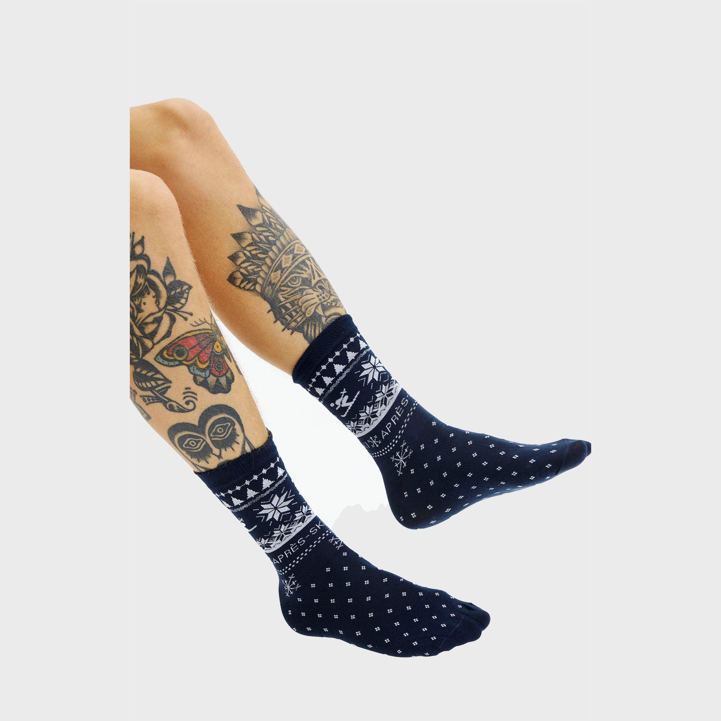 Après-ski weihnachtssocken